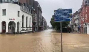 Situation chaotique dans une Wallonie inondée
