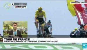 Tour de France : Pogacar s'impose et conserve son maillot jaune