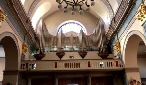 Taninges: reglage de l'orgue