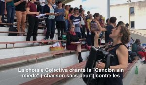 La chorale Collectiva chante les droits de femmes 
