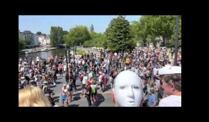 Pass sanitaire : une mobilisation à Nantes pour défendre "la liberté"