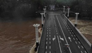 Inondations: les images des dégâts à Liège
