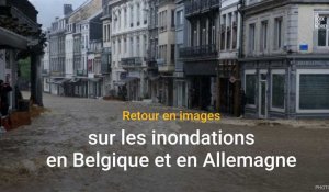 Retour en images sur les inondations en Belgique et en Allemagne