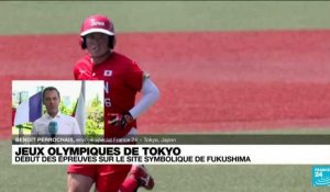 Jeux olympiques : début des épreuves sur le site symbolique de Fukushima