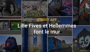 Street art : Quand Lille Fives et Hellemmes font le mur