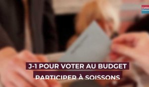 J-1 pour voter au budget participatif de la mairie de Soissons