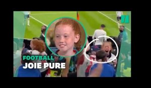 Euro 2020: la joie de cette petite fille qui reçoit un maillot de son idole est contagieuse