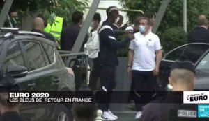 Euro 2021 : les Bleus de retour en France après la défaite contre la Suisse