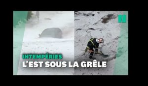 Les images des violents orages de grêle sur les Vosges
