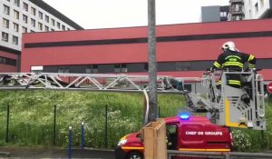 Lille : Exercice incendie au CHRU