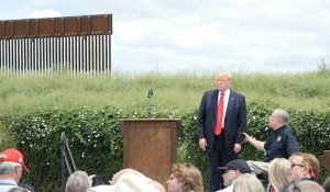 Trump critique Biden à la frontière américano-mexicaine