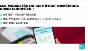 Covid-19 en Europe :  entrée en vigueur du pass sanitaire pour relancer les voyages cet été