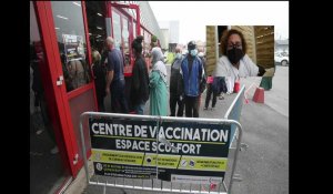 Maubeuge: affluence record au centre de vaccination Sculfort le lendemain de l'allocution d'Emmanuel Macron