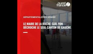 Départementales. Canton de La Roche-sur-Yon 2 : Luc Bouard réagit à sa victoire dans le seul canton jusqu'ici à gauche