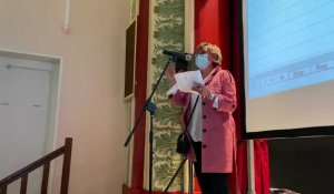 Lillers: le discours de Carole Dubois (PC) après sa victoire aux élections départementales 