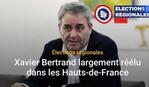 Régionales 2021: Xavier Bertrand largement réélu dans les Hauts-de-France