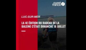 VIDÉO. A Luc-sur-Mer, une folle ambiance à la 4e édition du Radeau de la Baleine