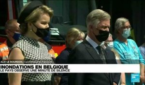 Inondations en Belgique : le pays observe une minute de silence
