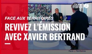 REPLAY. Xavier Bertrand, invité de « Face aux territoires » avec Ouest-France, TV5 Monde et Nice Matin