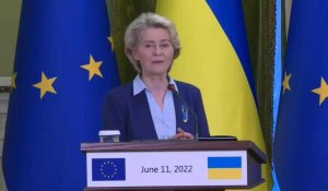 La Commission européenne finalisera son avis "la semaine prochaine" sur les ambitions de l'Ukraine