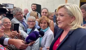 Marine Le Pen largement en tête pour la 11e circonscription du Pas-de-Calais