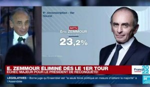 REPLAY : Eric Zemmour éliminé au premier tour des législatives dans le Var