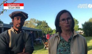 VIDÉO. La réaction de Murielle Lepvraud (Nupes), en tête au premier tour de l’élection législative à Guingamp