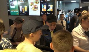 A Moscou, les premiers "McDonald's russes" ont ouvert
