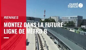 VIDÉO. Métro à Rennes : découvrez la ligne B, qui ouvrira le 20 septembre 2022