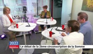 Zahia Hamdane face à Barbara Pompili dans le débat de la 2e circonscription de la Somme