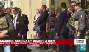 Ukraine : Macron, Scholz et Draghi vont se rendre à Irpin et Boutcha