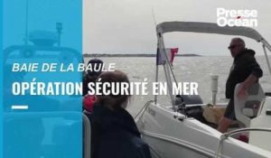 VIDÉO. Opération sécurité en mer à La Baule