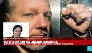 Le gouvernement britannique approuve l'extradition de Julian Assange vers les États-Unis