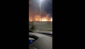 Incendie au pôle emploi Charleville-Mézières