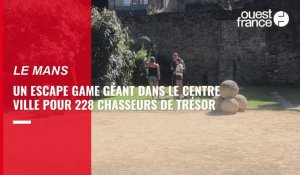 VIDÉO. Au Mans, 228 joueurs ont participé à l'escape game géant dans le centre ville