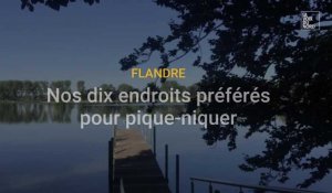 FLANDRE : les dix meilleurs endroits pour pique-niquer