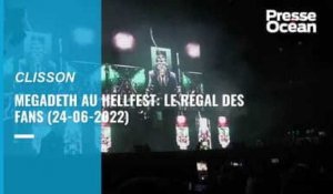 VIDÉO. Megadeth au Hellfest : les fans se sont régalés