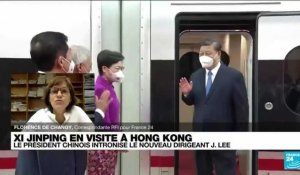 Le président chinois Xi Jinping en visite à Hong Kong