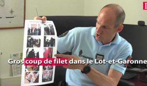 La gendarmerie du Lot-et-Garonne démantèle un réseau de stupéfiant 