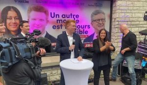 Lille : Adrien Quatennes (Nupes) annonce les résultats