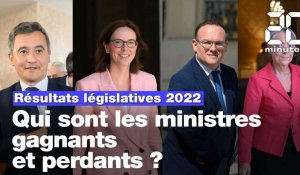 Résultats Législatives 2022 : Qui sont les ministres gagnants et perdants ?