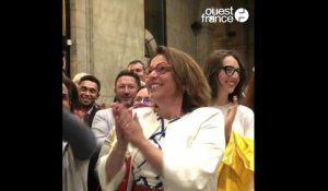 VIDÉO. Allain Le Roux, directeur de campagne d’Annaïg Le Meur (Ensemble !), réagit à la victoire de la députée sortante