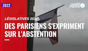 VIDÉO. Législatives 2022 : « Je préfère occuper mon dimanche autrement », des Parisiens s'expriment sur l'abstention