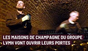 Les maisons de champagne du groupe LVMH vont ouvrir leurs portes