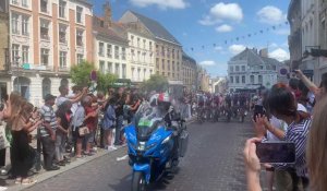Saint-Omer : le peleton du Tour de France est passé en centre-ville