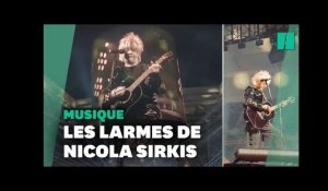 Pour le dernier concert d'Indochine en 2022, Nicola Sirkis en larmes