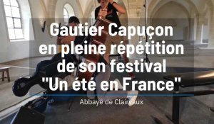 Gautier Capuçon en concert à Clairvaux 