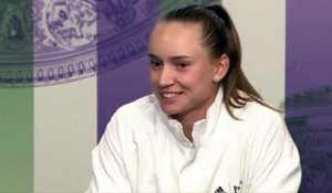 Wimbledon 2022 - Elena Rybakina : "I was born in Russia, yes, but I represent another country, I don't spend time in Russia"