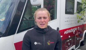 Cyclisme - Interview de Victoire Berteau aux Championnats de France