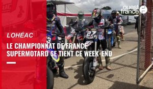 VIDÉO. Le Championnat de France Supermotard se tient tout le week-end à Lohéac